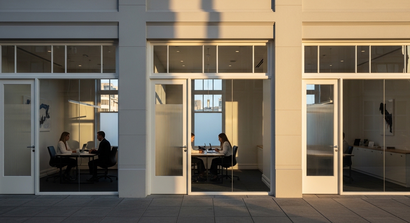 Marketing team collaborating on digital strategy