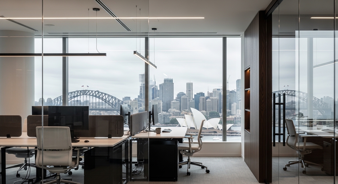 Small business owner planning outsourcing strategy