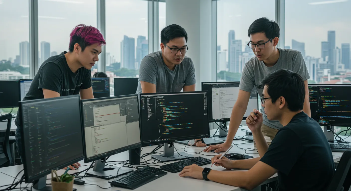 A visual comparison of dedicated teams and traditional outsourcing models