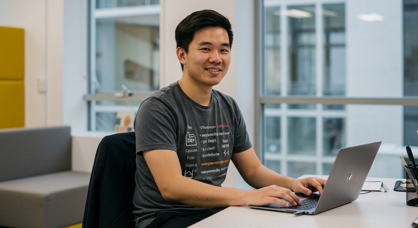 Business owner actively managing remote team
